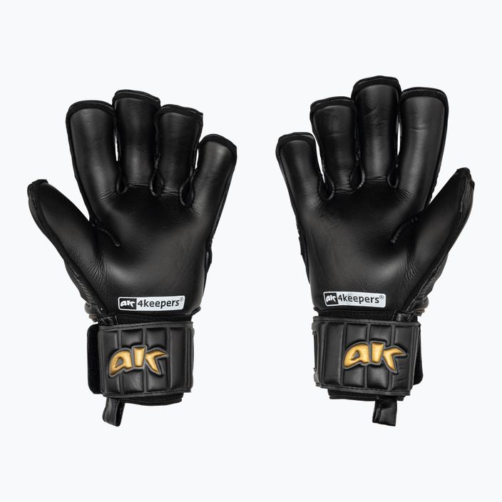 4Keepers Champ Gold Black VI Torwarthandschuhe schwarz 2