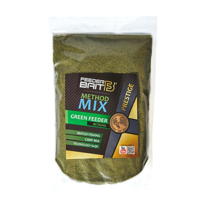Feeder Bait Method Mix Prestige Green Feeder Betain 800 g FB25-10 2