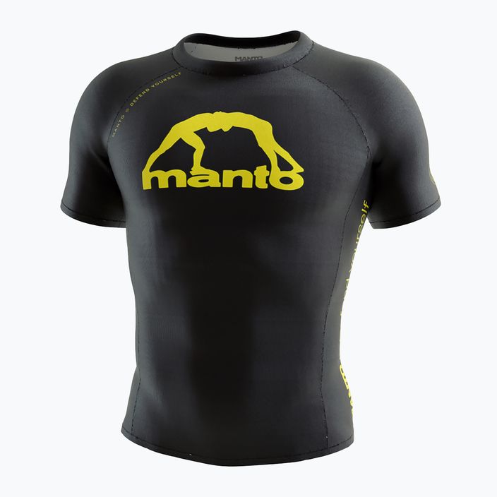 MANTO Alpha Herren Trainings-T-Shirt schwarz MNR496_BLK_2S