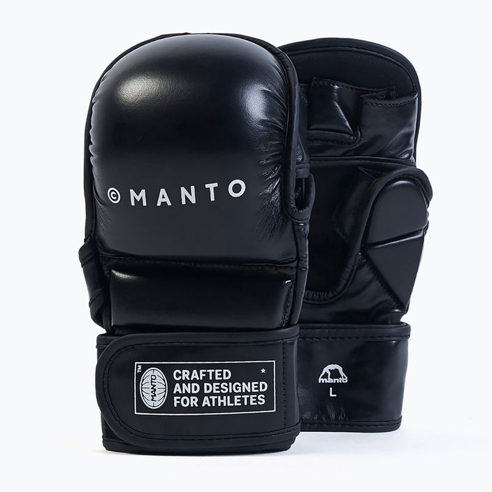 MANTO Impact Sparring MMA Handschuhe schwarz 2