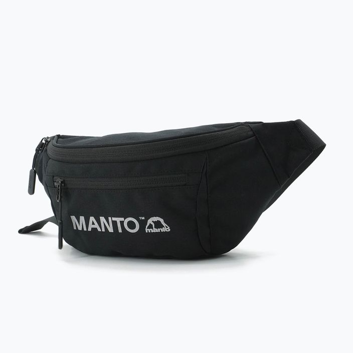MANTO COMBO reflektierender schwarzer Hüfttasche MNA893_BLK 2