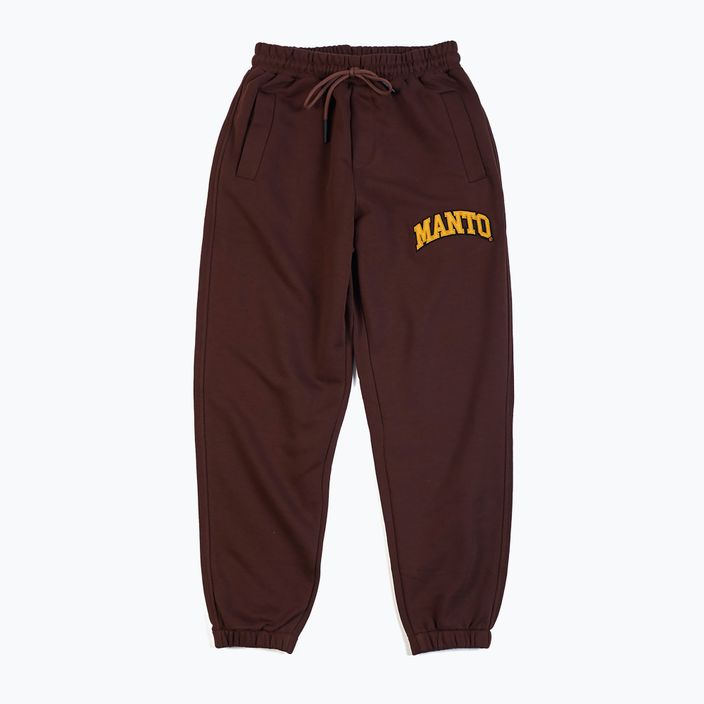 MANTO Herrenhose Varsity braun