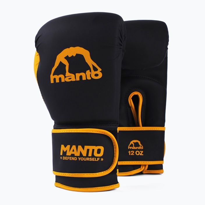 MANTO Essential schwarze Boxhandschuhe