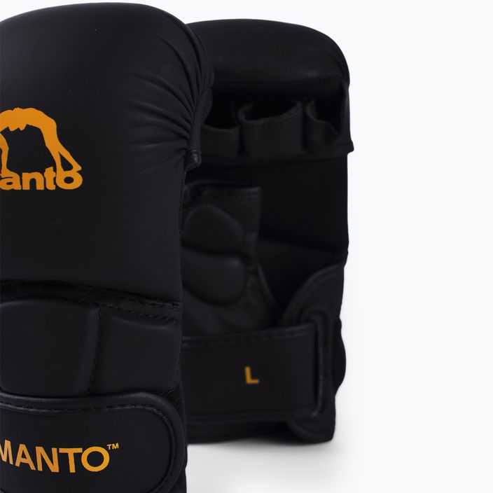 MANTO Essential schwarze MMA-Handschuhe 5