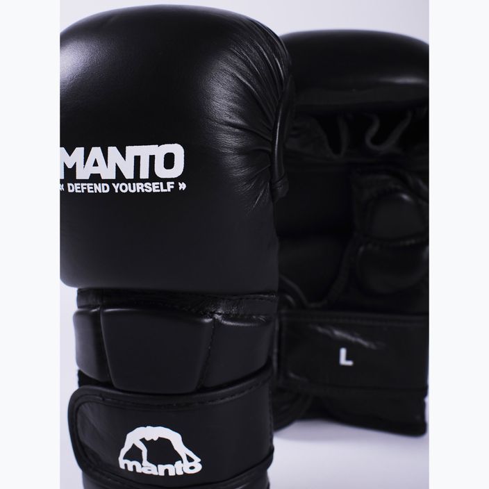 MANTO PRO MMA Handschuhe schwarz 3