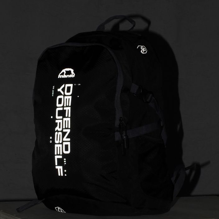 Trainings Rucksack MANTO Cross Reflective black 13