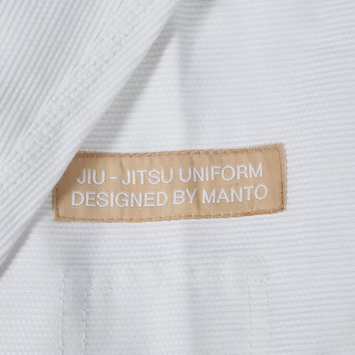 GI für brasilianisches Jiu-Jitsu MANTO Rise 2.0 weiß 12