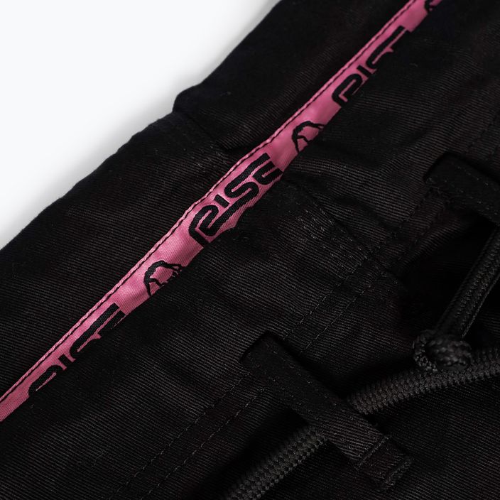 GI für brasilianisches Jiu-Jitsu MANTO Rise 2.0 schwarz/rosa 9