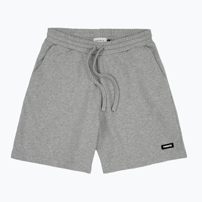 MANTO Icon Shorts grau