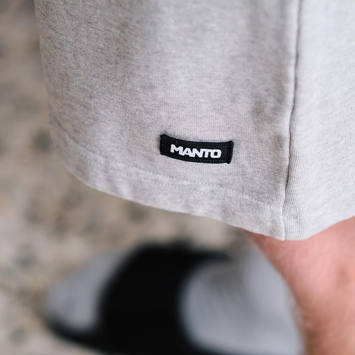 MANTO Icon Shorts grau 6