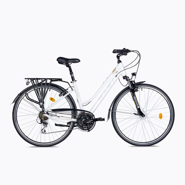 Damen-Trekking-Fahrrad Romet Gazela 3 weiß 2228435