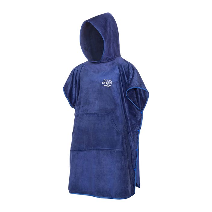 AQUA-SPEED 95X240 navyblauer Poncho 2