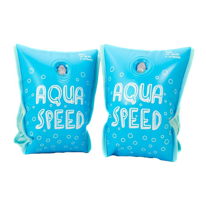 Kinder-Schwimmhandschuhe AQUA-SPEED Premium blau 764 2