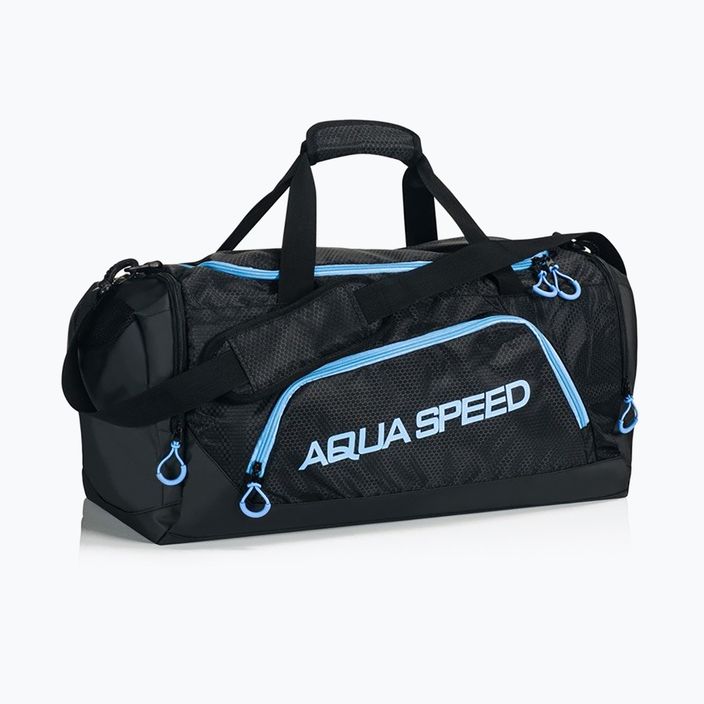 AQUA-SPEED Schwimmtasche schwarz-blau 141 7