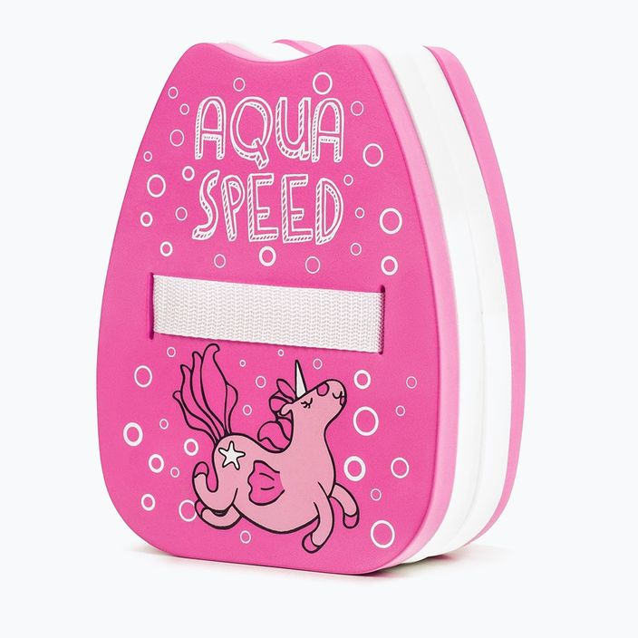 AQUA-SPEED Kinderschwimmbrett Kiddie Unicorn rosa 186 4