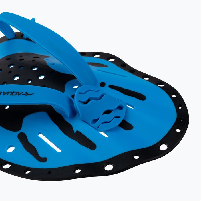 AQUA-SPEED Schwimmpaddel blau und schwarz 148 3