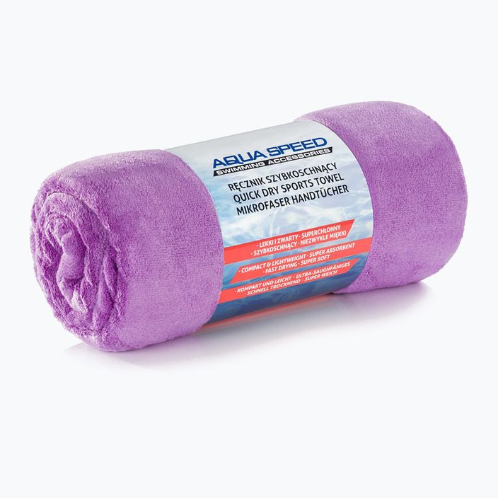 AQUA-SPEED Dry Soft Schnelltrocknendes Handtuch lila 156 5