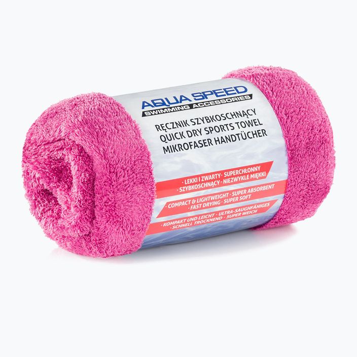 AQUA-SPEED Dry Coral rosa 157 schnelltrocknendes Handtuch 2