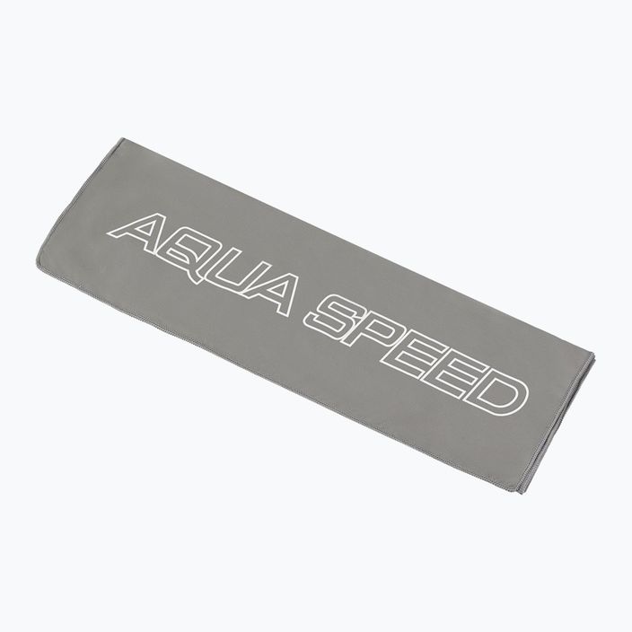 AQUA-SPEED Dry Flachhandtuch grau 155