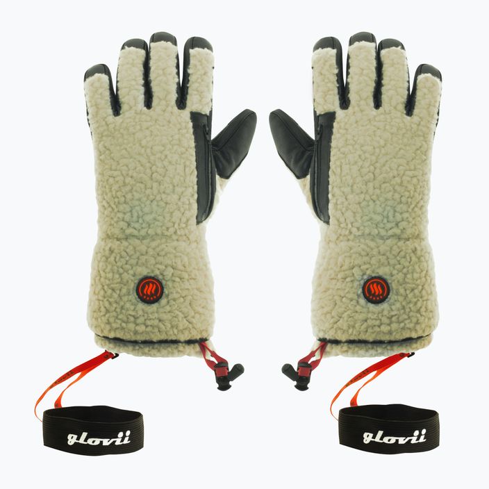 Glovii GS3 beige beheizte Handschuhe