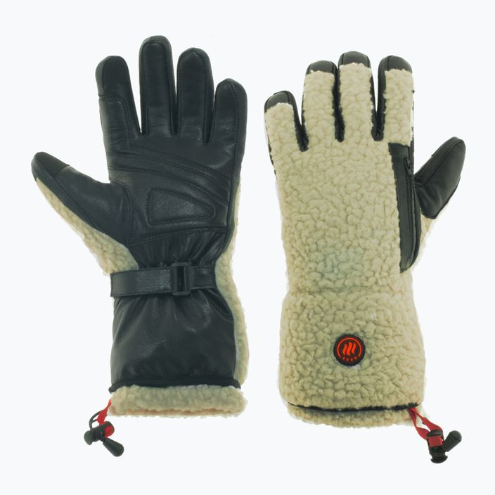 Glovii GS3 beige beheizte Handschuhe 2
