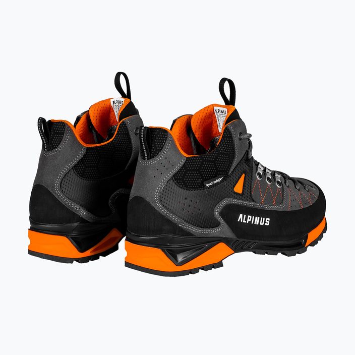 Alpinus Herren-Trekkingstiefel The Ridge Mid Pro anthrazit/orange 11