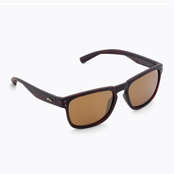 GOG Hobson Fashion matte braune Sonnenbrille E392-2P
