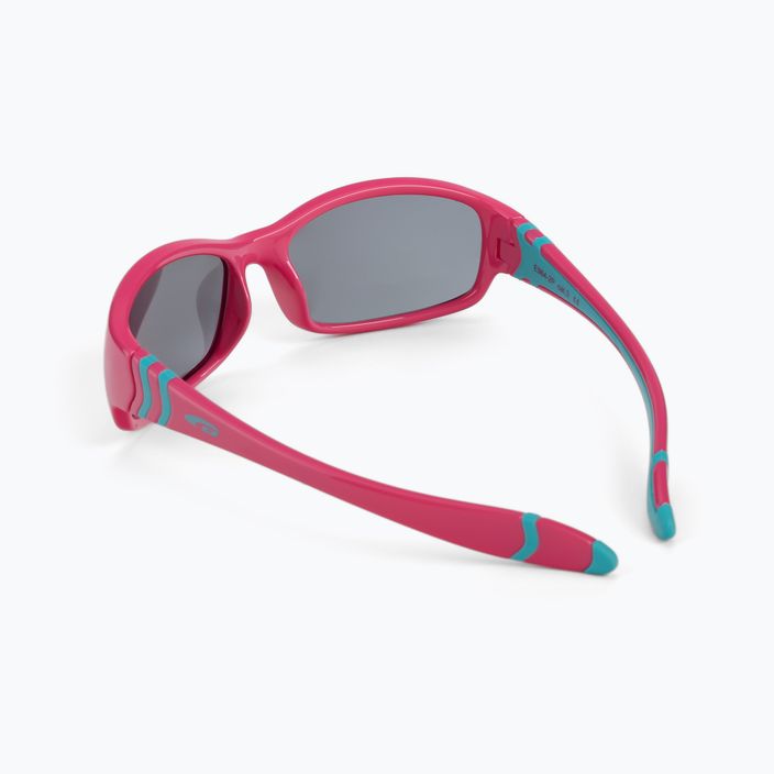 GOG Flexi rosa-blaue Kinder-Sonnenbrille E964-2P 2