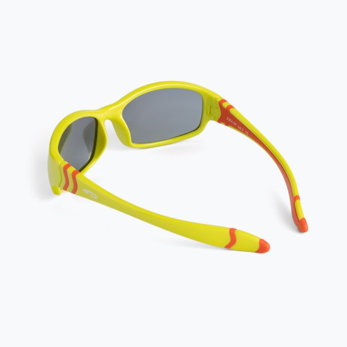 GOG Flexi gelbe Kinder-Sonnenbrille E964-3P 2