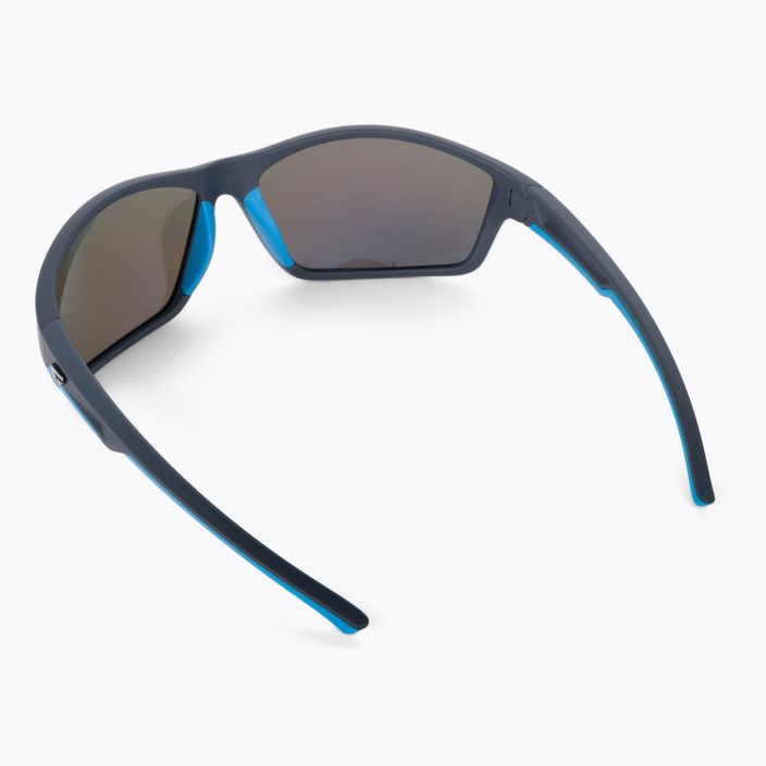 GOG Spire matt grau/blau/polychromatisch weiß-blau Sonnenbrille E115-3P 2