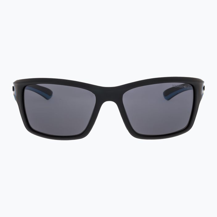 GOG Alpha Outdoor-Sonnenbrille matt schwarz / blau / smoke E206-2P 6