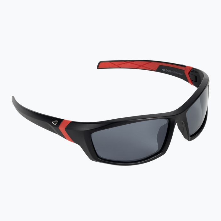 GOG Arrow Outdoor-Sonnenbrille matt schwarz / rot / flash mirror E212-2P