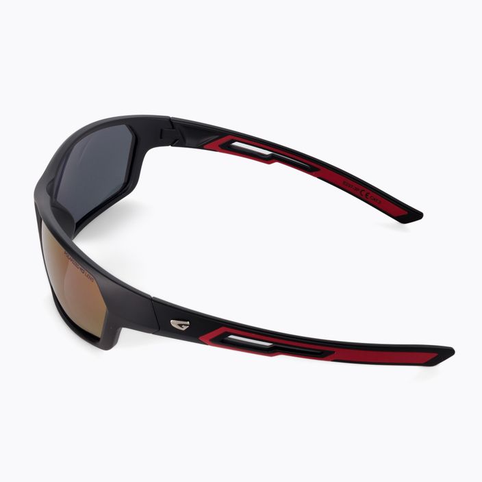GOG Jil schwarz/rot Sonnenbrille E237-3P 4