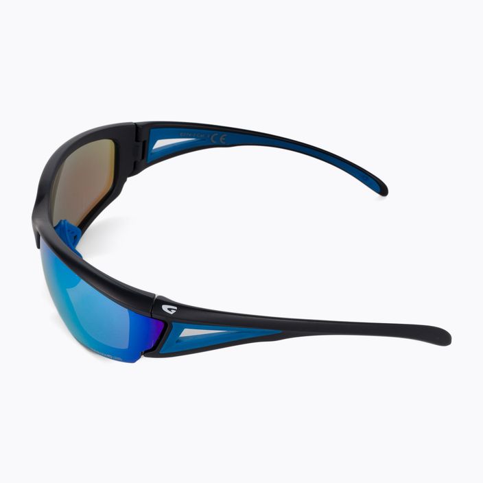 GOG Lynx Fahrradbrille schwarz/blau E274-2 4