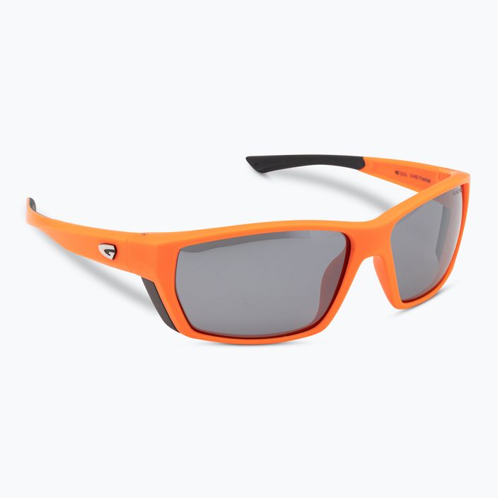 Sonnenbrille GOG Bora matt neon orange/black/silver mirror