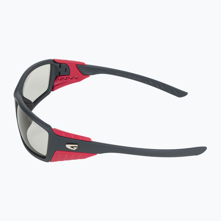 GOG Breeze matt grau/rot/rauch E450-2P Sonnenbrille 4