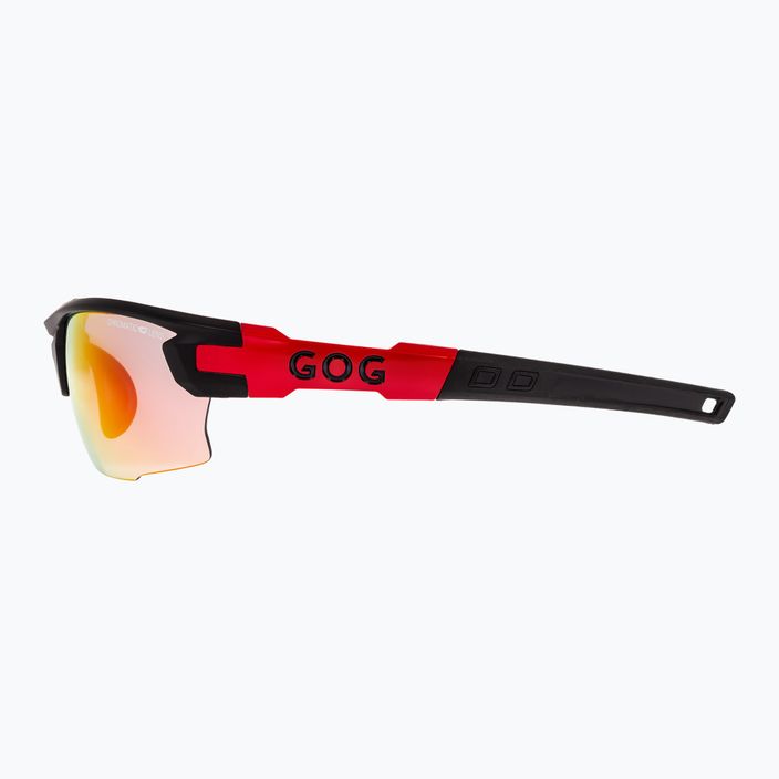 GOG Steno C mattschwarz/rot/polychromatisch rot Sonnenbrille 7