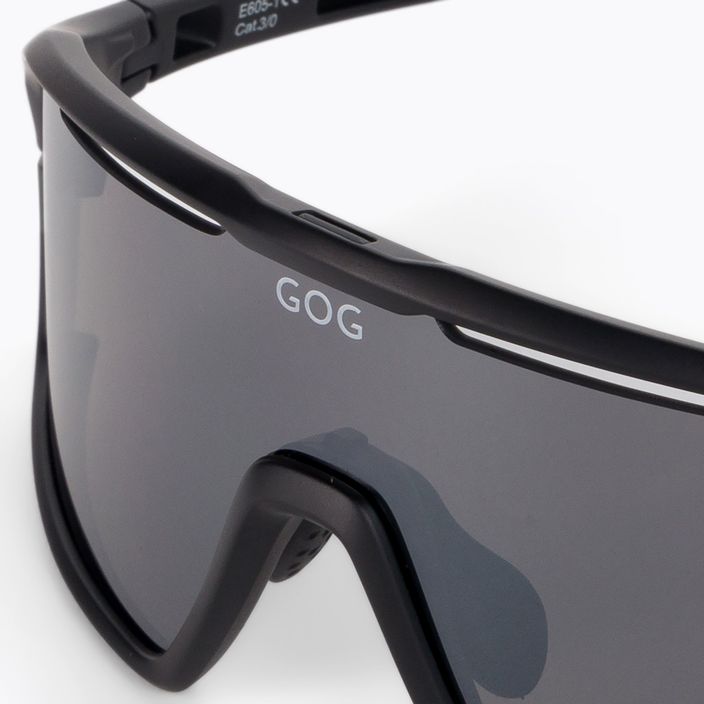GOG Odyss Fahrradbrille schwarz E605-1 6