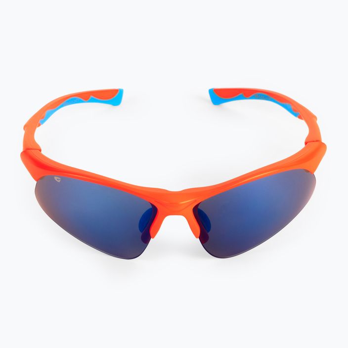 GOG Balami matt neon orange / blau / blau verspiegelt Kinderradbrille E993-3 3