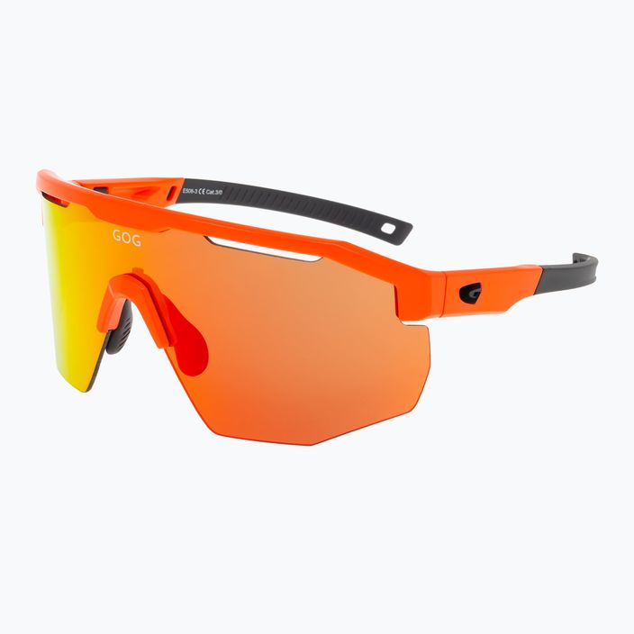 GOG Argo matt neon orange/schwarz/polychromatisch rot Sonnenbrille 6
