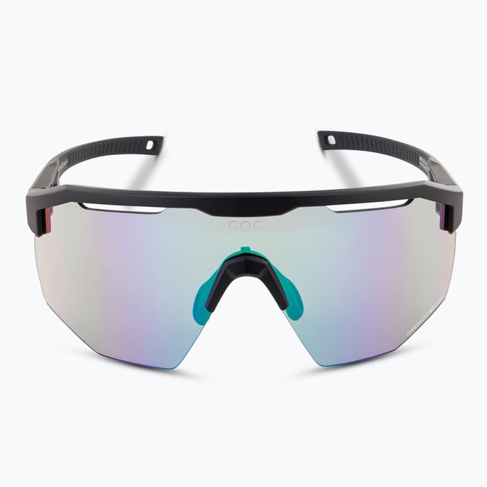 GOG Argo C mattschwarz/polychromatisch grün Sonnenbrille 3