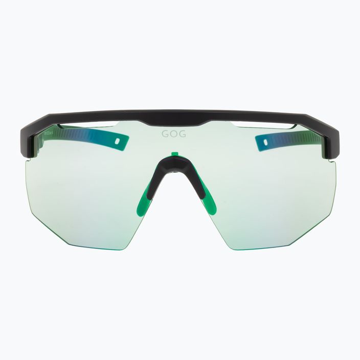 GOG Argo C mattschwarz/polychromatisch grün Sonnenbrille 6