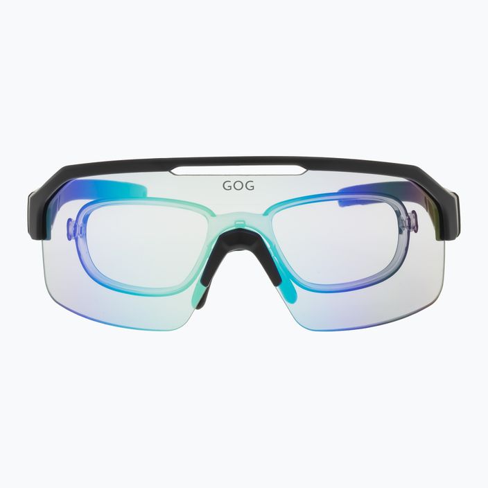 GOG Thor C mattschwarz / polychromatisch blau E600-1 Fahrradbrille 7