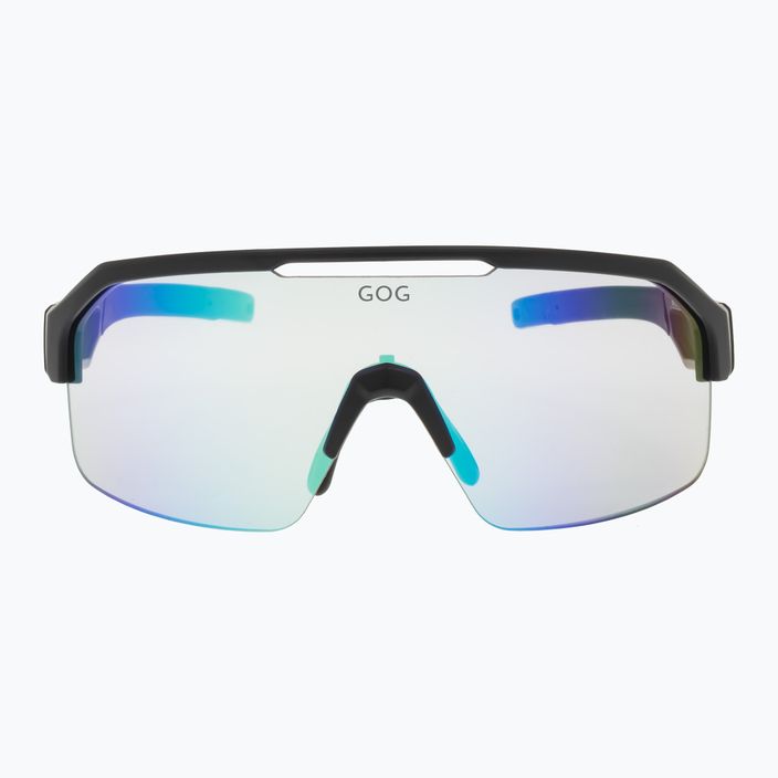 GOG Thor C mattschwarz / polychromatisch blau E600-1 Fahrradbrille 8