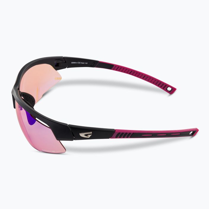 GOG Falcon C matt schwarz/rosa/polychromatisch blau Sonnenbrille 4