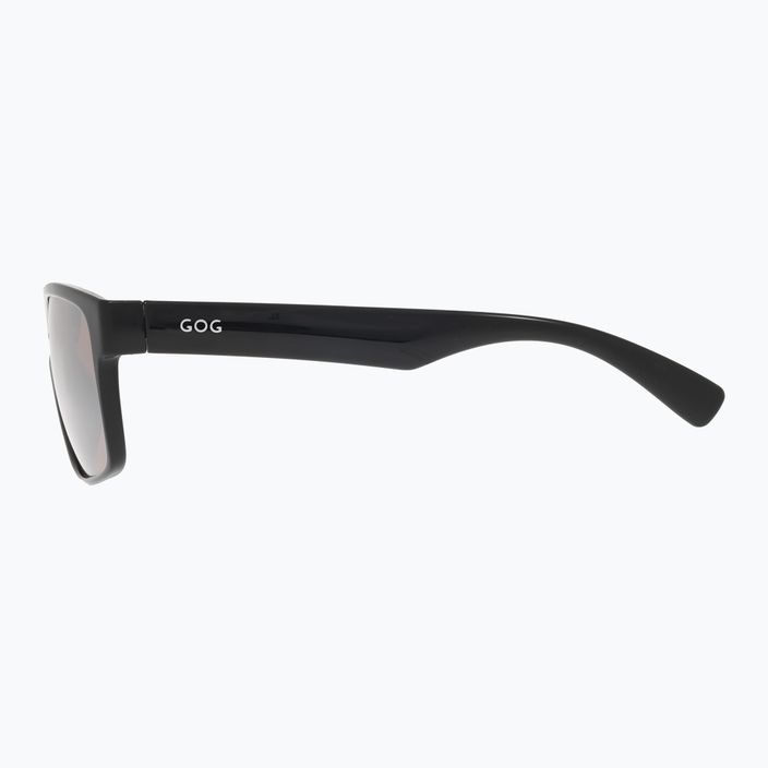 GOG Logan Mode schwarz / Silber Spiegel Sonnenbrille E713-1P 7