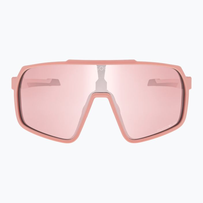 GOG Okeanos Sonnenbrille matt staubig rosa/schwarz/polychromatisch rosa 6