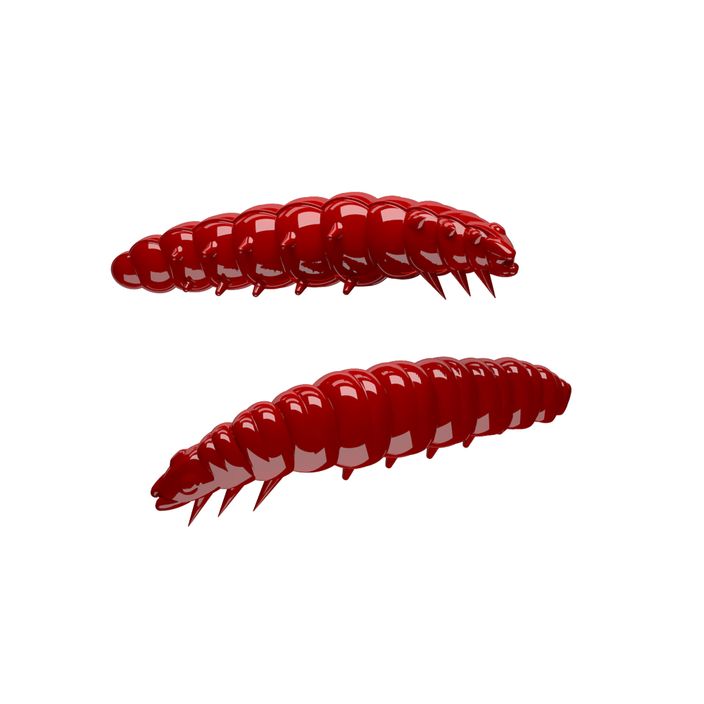 Libra Lures Larva Krill rot Gummiköder LARVAK35 2