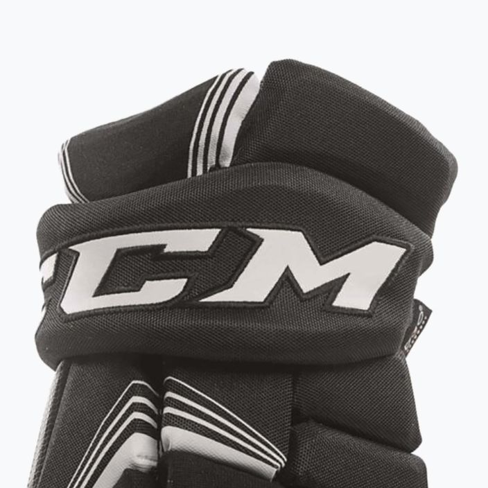CCM Super Tacks SR Hockeyhandschuhe schwarz 4