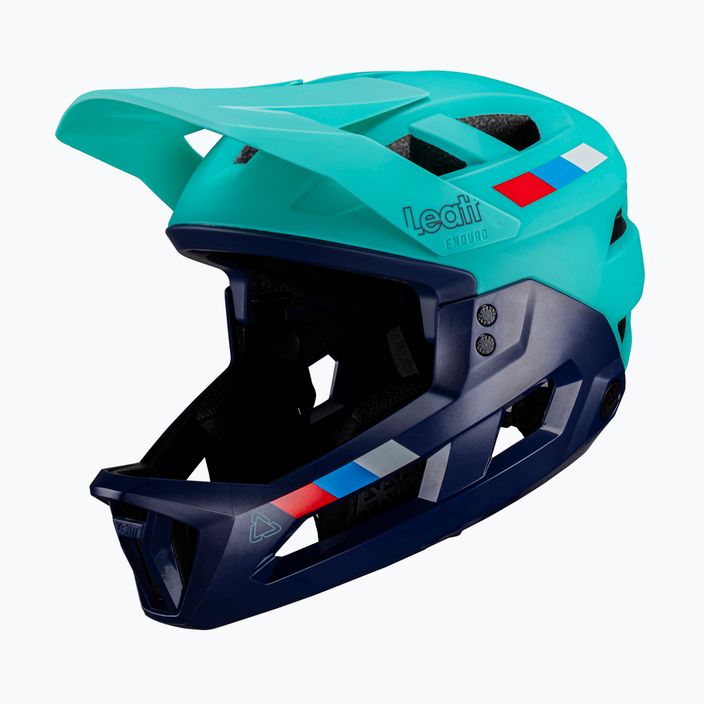 Leatt MTB Enduro 2.0 V24 Jr Kinder Fahrradhelm aqua 4